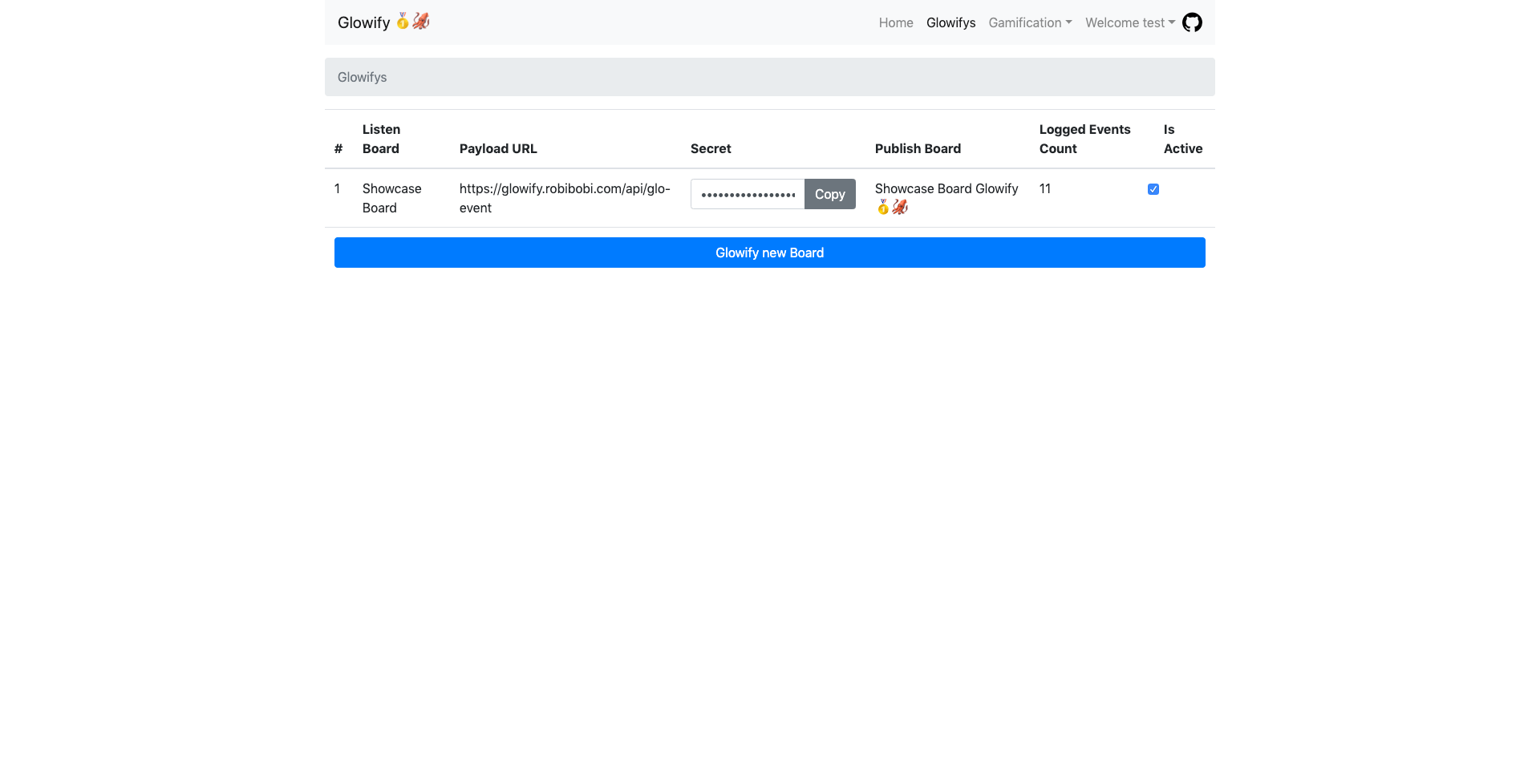 Glowify screenshot