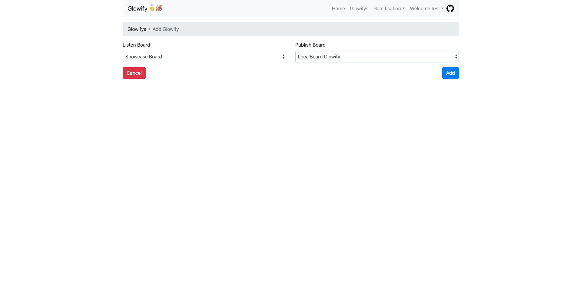 Glowify screenshot